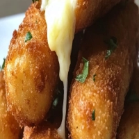 Les Mozzarella Sticks Panés