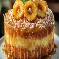 Bolo de Abacaxi Delicioso