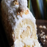 Bûche Roulée Inspiration Raffaello