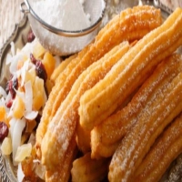 Churros con Azúcar y Canela