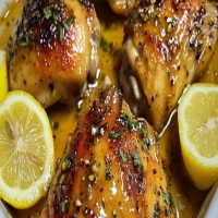 Pollo al Horno con Mostaza, Miel y Limón