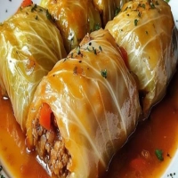 Rollitos de Repollo con Carne