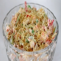 Salpicão simples e bem cremosinho para acompanhar o seu almoço
