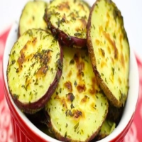 Batata doce com orégano e limão
