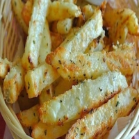 Baked Garlic Parmesan Fries