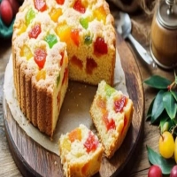 Cake aux fruits confits
