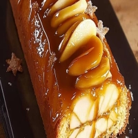 Délice Breton aux Pommes Fondantes et Caramel Doré