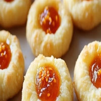 Cheesy Thumbprint Appetizers with Hot Pepper Jelly