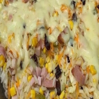 Como fazer arroz natalino