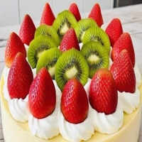 Segredinho do chefe! Torta Natalina de frutas