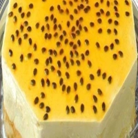 Torta Gelada de Maracujá Uma Delicia