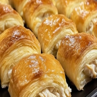 Crescent and chicken roll ups