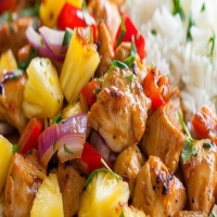 Hawaiian Chicken Sheet Pan