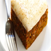 Carrot Cake Bars with Cream Cheese Frosting 