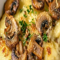 Hamburger Mushroom Bake