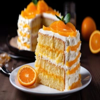 Orange Creamsicle Cake