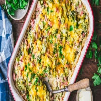 Ham Rice Casserole