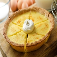 Old Fashioned Egg Custard Pie