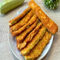 Essa abobrinha a milanesa é mais saborosa que qualquer carne e MUITO mais barata