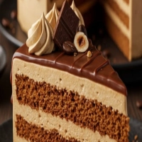 Tarta de Bizcocho y Crema de Café