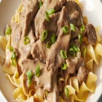 Beef Stroganoff Egg Noodles