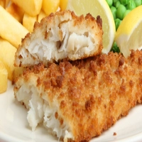 Filé de Peixe empanado