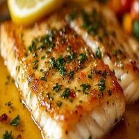 Peixe na Manteiga de Ervas com Limão