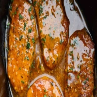 Crockpot Honey Garlic Pork Chops