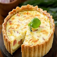 Tarte aux Poireaux, Jambon et Béchamel!