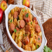 Slow Cooker Polish Sausage & Sauerkraut