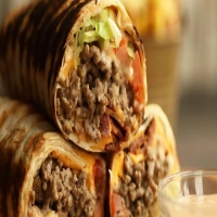 Chili Cheese Beef Wrap