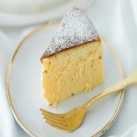 Nunca comi um Bolo de Iogurte tão fofo! Igual uma nuvem! Todo mundo vai amar