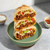 Homemade Crunchwrap Supreme