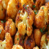 Crispy Roasted Cauliflower
