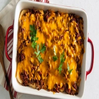 BBQ Beef Potato Bake