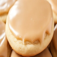 Maple Cookies With Maple Icing