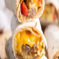 Cheese Loaded Burritos
