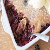 Old Fashioned Blackberry Cobbler