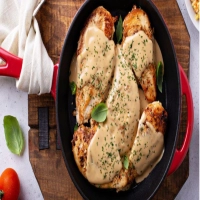 Filé de frango ao molho de mostarda