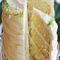 Key Lime Cake with Key Lime Cream Cheese Frosting