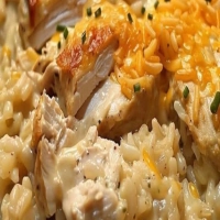 Creamy Chicken Rice Casserole