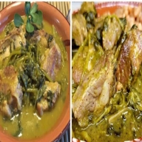 Costilla de Cerdo con Verdolaga 
