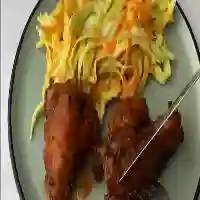 ¡Esta es una de mis cenas favoritas! ¡Pollo fácil y delicioso!