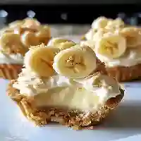 No-Bake Mini Banana Cream Pies