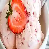 Strawberry Vanilla Bean Ice Cream