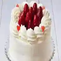 Gâteau aux Fraises avec Crème