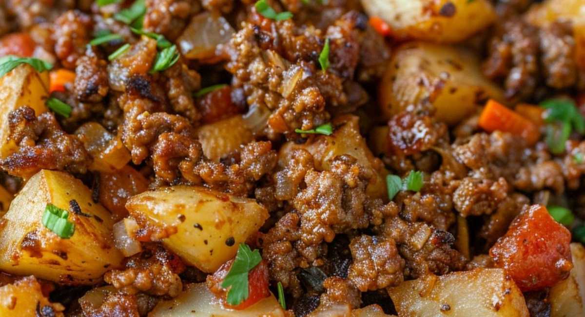 Savory Ground Beef and Potatoes: A Comforting, Hearty Meal