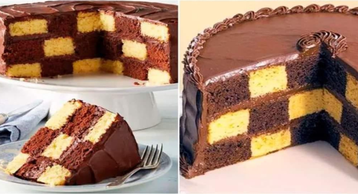 Gâteau Damero ou gâteau d’échecs