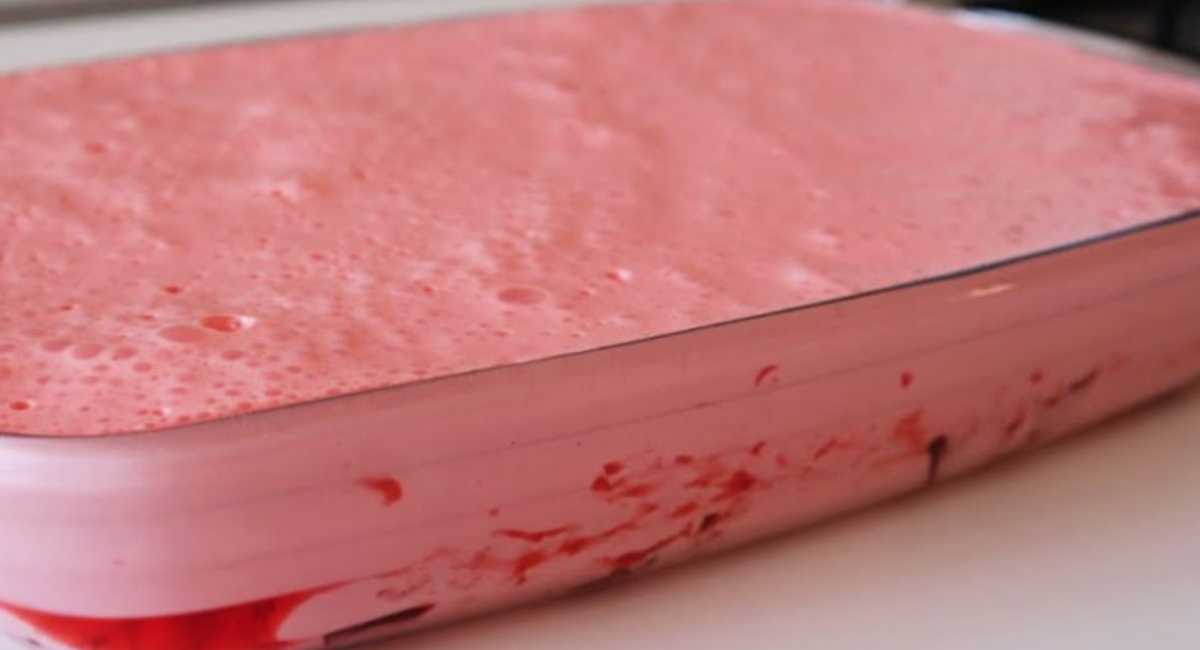 Sobremesa que fiz no domingo com apenas 2 ingredientes
