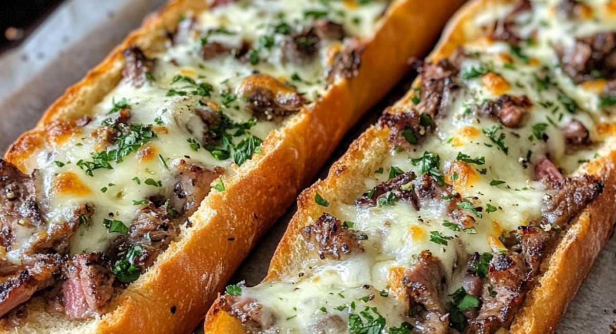 Philly Cheesesteak Garlic Bread: A Perfect Fusion of Two Comfort Foods